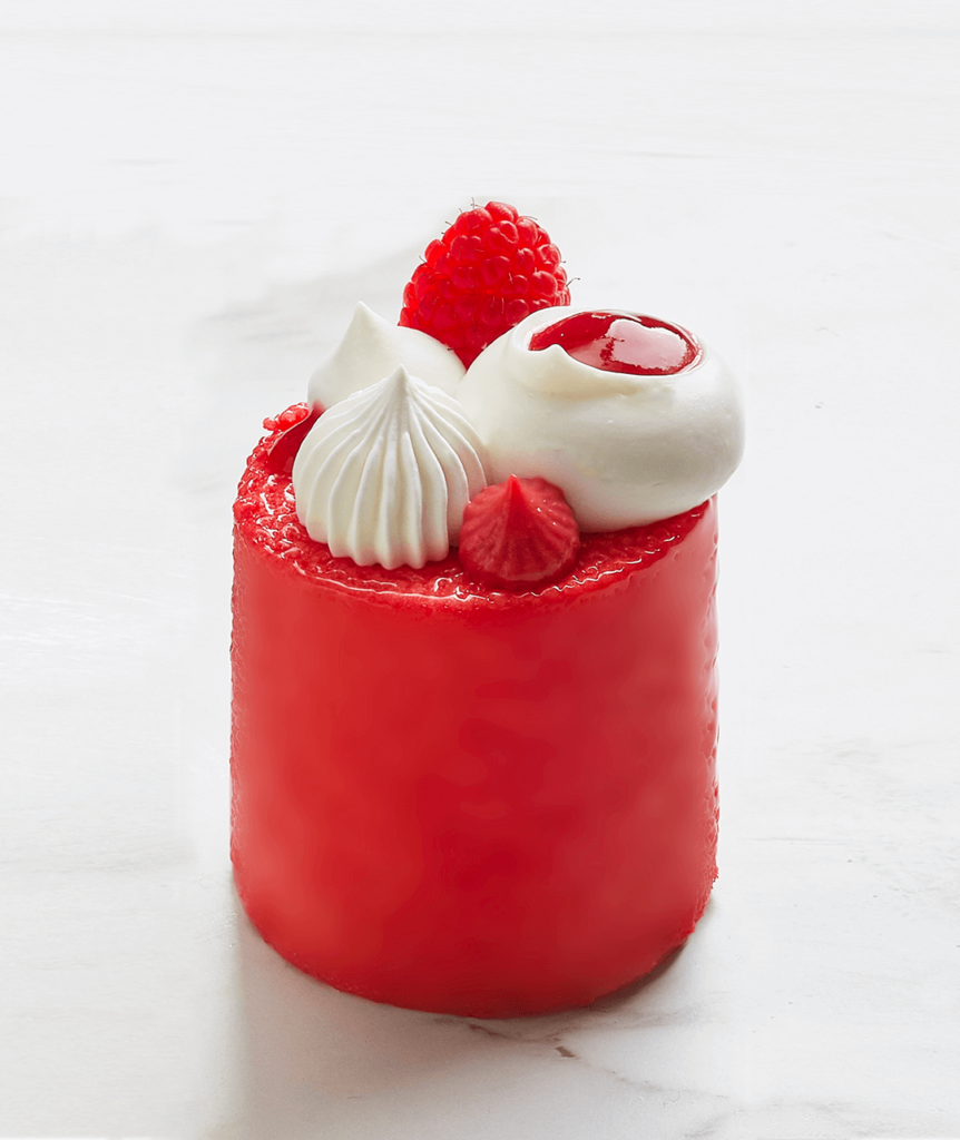 Strawberry four seasons cake roll | Corman International