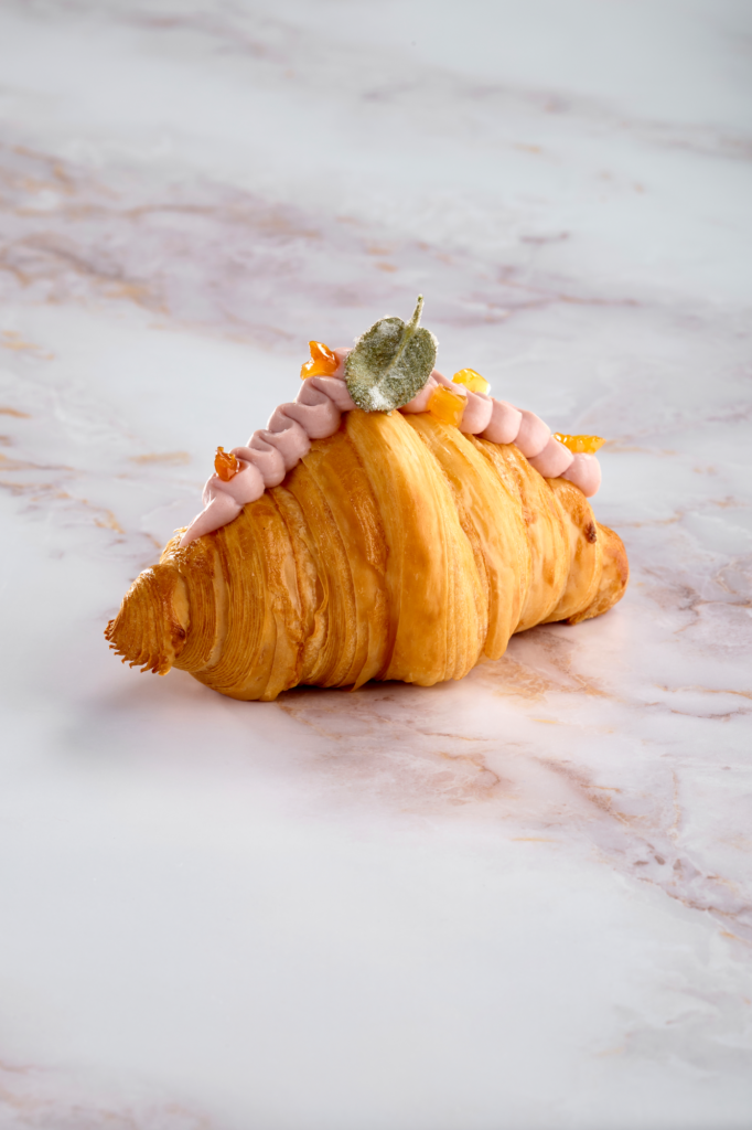 CROISSANT WITH PEACH AND SAGE NAMELAKA | Corman International