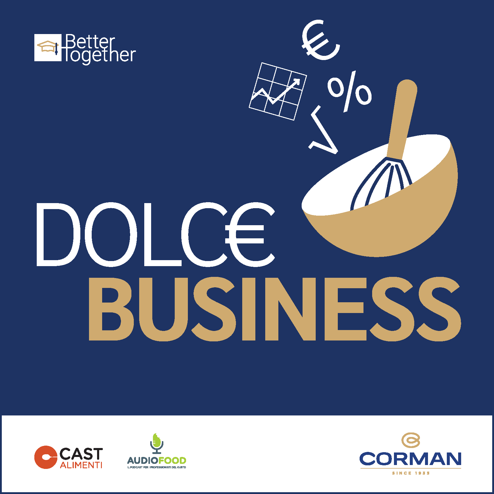 Cover podcast di Corman Dolce Business