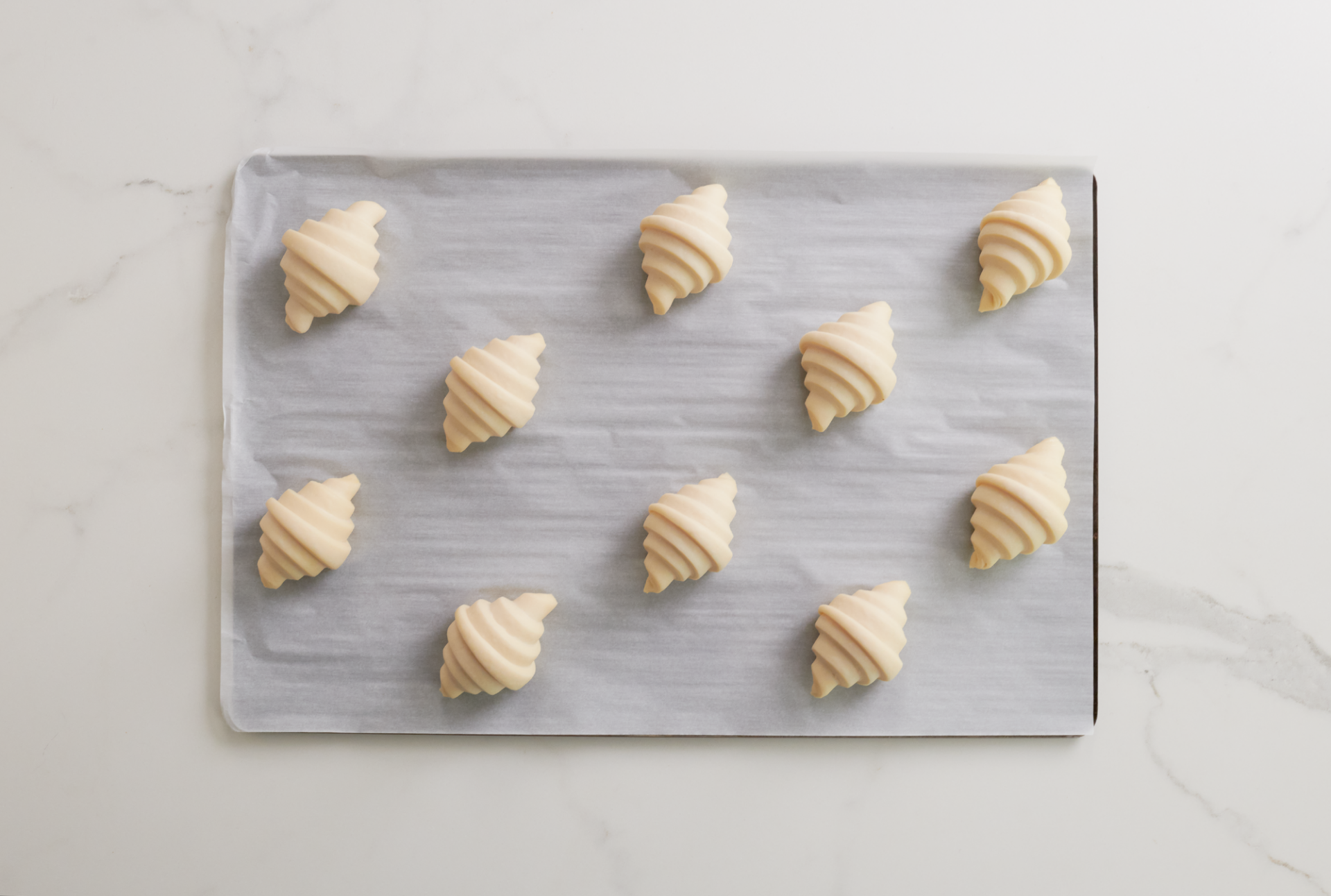 Croissant crudi