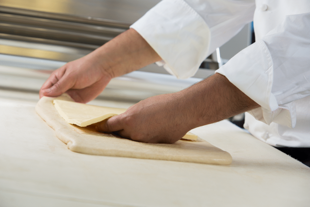 Lavorazione pasta sfoglia