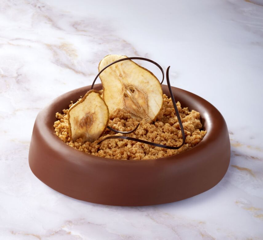 Torta pere e cioccolato